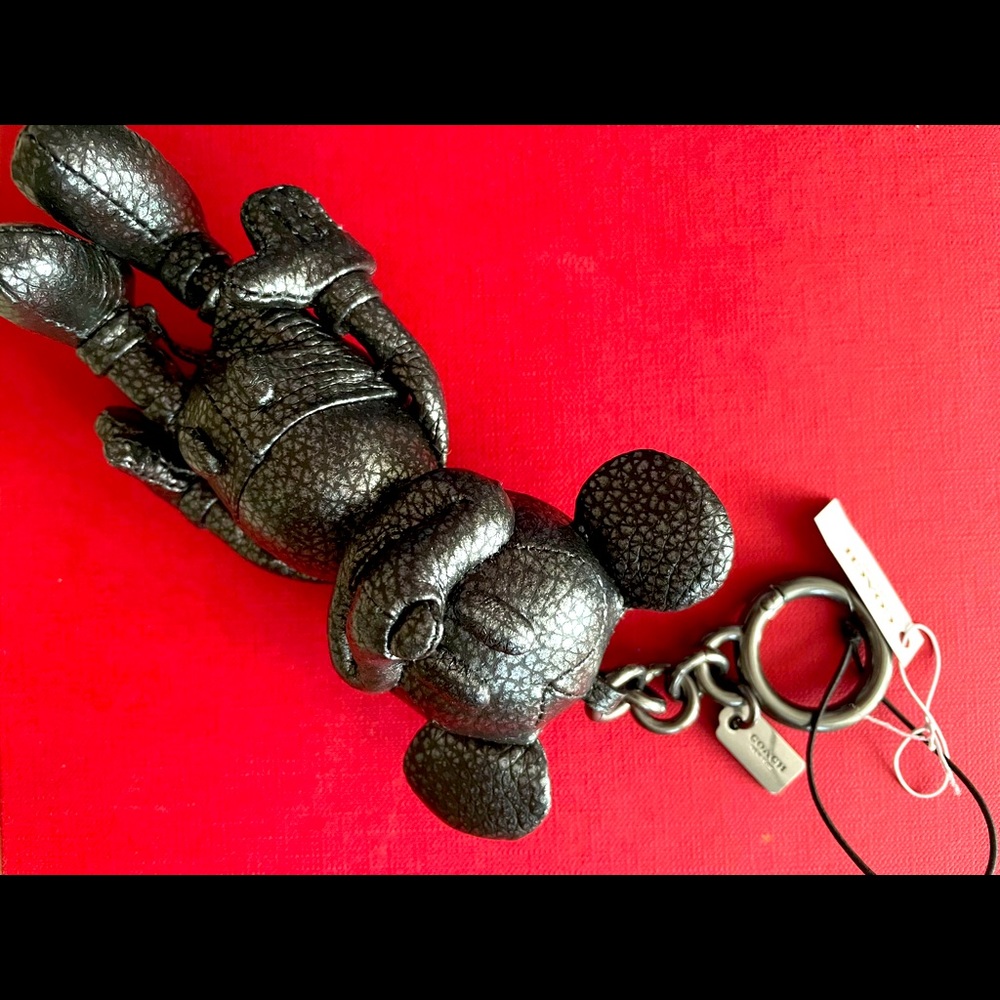 Coach Mickey Mouse key chain